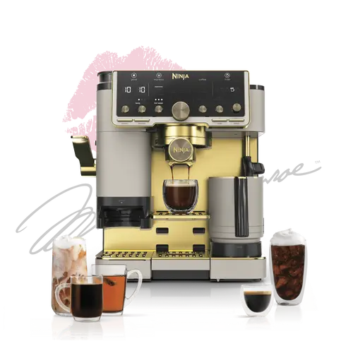 Ninja Luxe Café Pro Limited Edition Espresso Machine in Stone & Gold - ES701