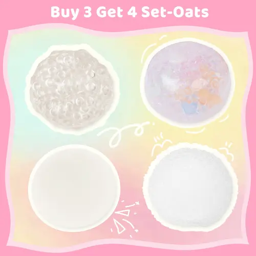 Pawtoto Handcrafted Fidgets Squishies Toys - 4 PCS Buy 3 Get 4 Pack, 5–7Cm Handpainted Stretchy Decompression Squeeze Balls, Unisex Gentle Slow Bounce Sensory-Friendly ADHD Support Calm Corner Whimsical Gifts