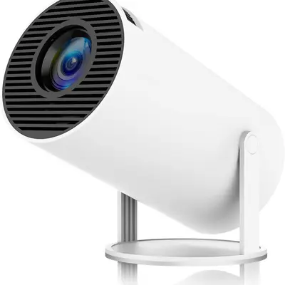 Mini Projector with  Bluetooth, 180 Degree Rotation,Portable Projector Built-in Apps ,Support  with HDMI/TV Stick/iPhone/Laptop for Bedroom Wall,#SummerVibes summergarden