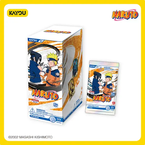 【Live Opening】- Naruto CCG  Trading Cards - Smriti Collectible Non-Sports Cards, Chapter Jin-003, NA-Series 3-Pack