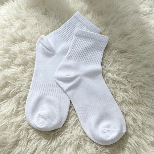 Menswear Minimalist Stretch Fabric Crew Socks, Men's Matching Daily Wear Socks,sohochic