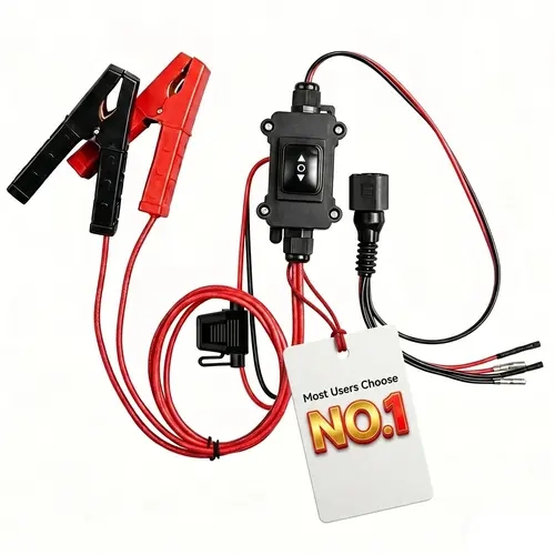 GJANSH Emergency EPB Release & Reset Tool - 3 Connectors, 5A Fast-Blow Fuse, Dual-Channel Forward/Reverse Control, Over-Current Protection for Car Garage Maintenance toolupgrade