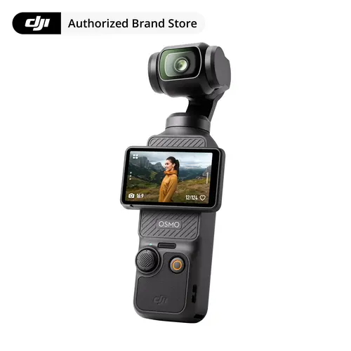 DJI Osmo Pocket 3, Vlogging Cameras with 1'' CMOS & 4K/120fps Vlog Camera, 3-Axis Stabilization, Fast Focusing, Face/Object Tracking, Digital Vlogging Camera for YouTube, Video Blog Camera, Vlogging Camera Recorder,sohochic