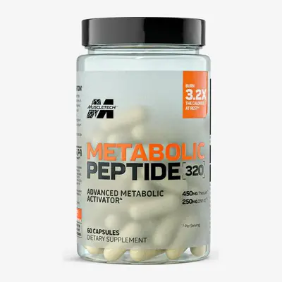MuscleTech Metabolic Peptide 320 | Stimulant-Free Peptide Formula | 30 Servings