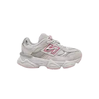 Girls' Toddler New Balance 9060 Retro Style Casual Sneakers, Flat Trainers with Laces, Everyday Sports & Outdoor Kids' Athletic Footwear for Fitness, Shoes, 6T