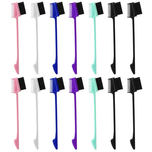 3-in-1 hairline comb  double-sided  rat-tail comb  detangling comb and women’s natural-style eyebrow comb