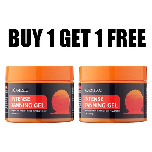 [Buy 1 get 1 free] Tanning Gel – 4.94oz Fast Tan Accelerator for Outdoor Use | Moisturizing, Smooth Finish, Water-Resistant