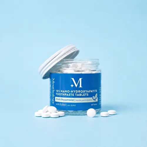 10% Nano Hydroxyapatite Toothpaste Tablets – Fluoride Free Sensitivity Relief