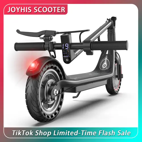 LP30 Electric Scooter for Adults - 350W Motor, 19 MPH Max Speed, 15-Mi Range, Smart App Control, Bright Front Lights, Integrated Brake Lights, Rear Hub Brake, Portable Foldable Lightweight Design, App Controlled Scooter