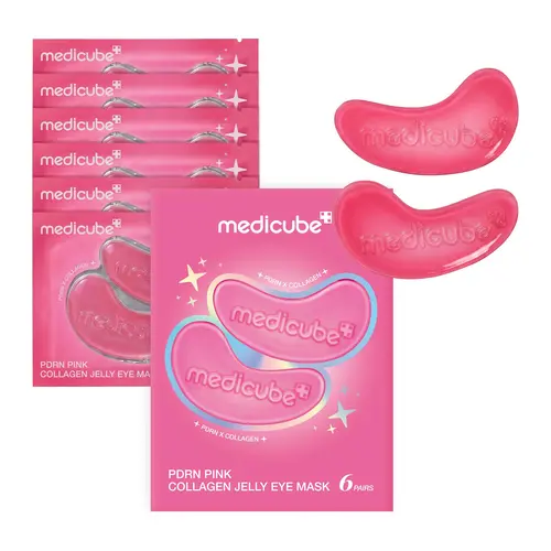 [NEW] [medicube] PDRN Pink Collagen Jelly Eye Mask | Hydrogel Eye Patches with PDRN, Collagen, NAD | Refreshing for Puffy, Tired Eyes | Firming for Look of Wrinkles, Fine Lines | Korean Skincare (6/28/50 Pairs)