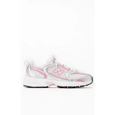 New Balance Women's Silver & Pink 530 Sneakers - Multicolor