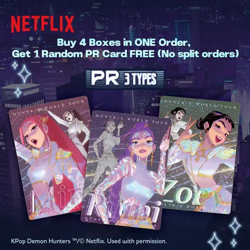 Not For Sale-KPop Demon Hunters-Collectible Trading Cards-Energy Edition-001-NA-Series 1-A PR Card, Collectibles, Boxed Collectible Non-Sports Cards Boxes And Packs