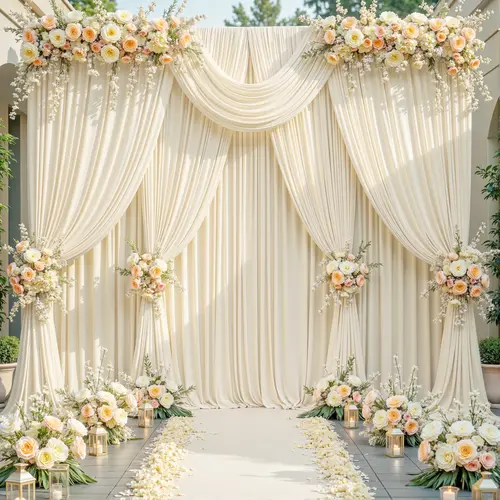 6 Panels Backdrop Curtains 5x7ft/5x10ft/5x12ft Wrinkle Free Polyester Drapes for Wedding, Graduation, Birthday Party Photography Background, Baby Shower, Gender Reveal, Summer activity Summerwins Father's Day etc,fallhomedecor,halloween decor 2026