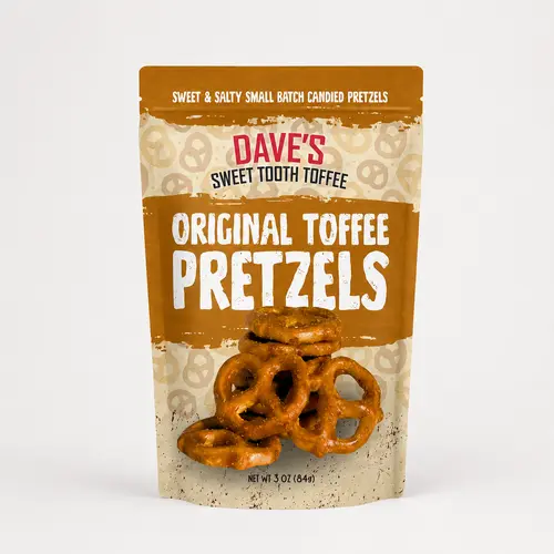 Toffee Covered Pretzels - Original Recipe - Dave's Sweet Tooth