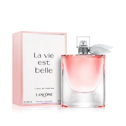 Lancôme La Vie Est Belle Eau de Parfum (EDP) Spray for Women, 3.4 fl oz - Luxurious Gourmand Floral Blend Fragrance with Vanilla Scents, Signature Scent