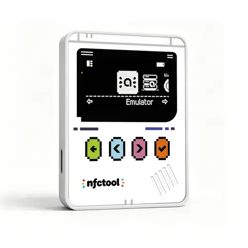JORREP Pro Durable NFC Emulator - Cool Tech Gadget, Tools and Gadgets for Gamers, 3000+ Saves, Unlimited Rewrites, Auto UID Gen, Rechargeable Battery, 1.4" OLED Screen, Compatible with 50+ Switch 1 & 2 Games (White), Fire Emblem, Smash Bros,sohochic