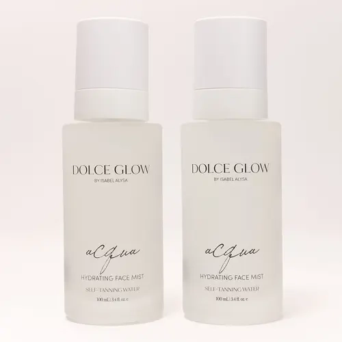 Dolce Glow Acqua Hydrating Self-Tanning Face Mist Duo