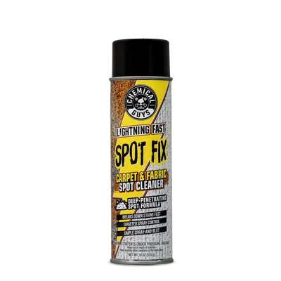 Chemical Guys Lightning Fast Spot Fix Carpet & Fabric Spot Cleaner - Cleaning Spray & Blot Stain Remover for Upholstery, Floor Mats