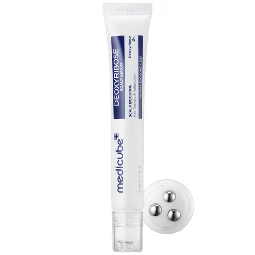 [NEW] [medicube] Deoxyribose Scalp Serum | For Fuller-Looking Hair & Scalp Strengthening Roll-On Serum | Deoxyribose, Rosemary, EGF, Caffeine for Fine, Thin Hair | Korean Hair Care, K-Beauty