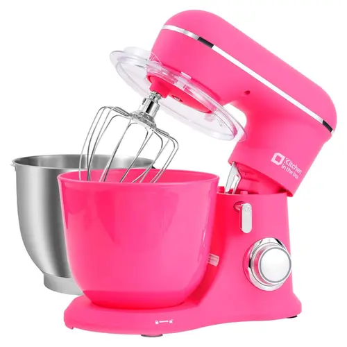 Kitchen in the box Stand Mixer, 4.5L+5L Two Bowls Food Mixer for Baking, 10 Speeds Electric Kitchen Appliance with Dough Hook, Whisk, Beater