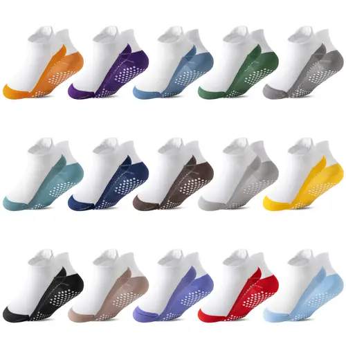 15 Pairs Of Baby Girl And Baby Boy Anti Slip Ankle Sports Shock-absorbing Socks, Casual Socks, Comfortable And Breathable Outdoor Socks,sohochic