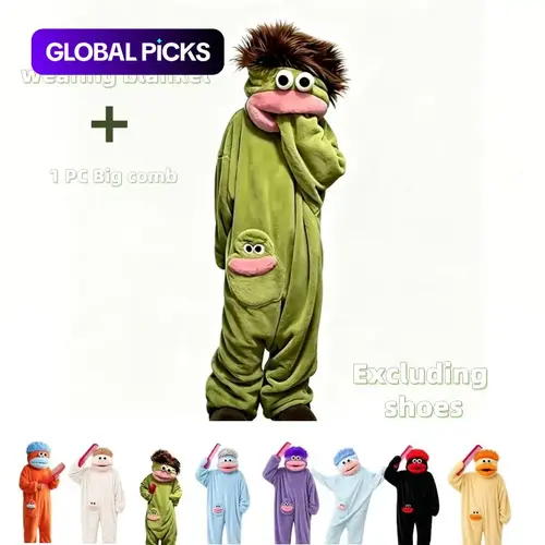 Adult Fun Wearable Blanket, Ultra Soft Plush Hooded Home Blanket, Perfect for Movie Night and Family Entertainment, Holiday Gift, Multiple Colors, Cozy and Warm, Blanket Gifts