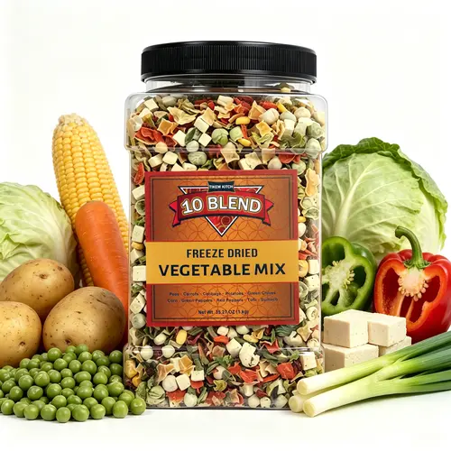 Deluxe Dry Natural Snack Dried Vegetable Soup Mix, 16/25/35 oz Resealable Pouch - Premium Dehydrated Vegetable Blend for Cooking, Camping - No MSG, Vegan Emergency Food Supply,sohochic