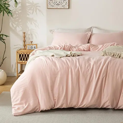【Only 1 Gift Per Customer】Random Color Shipping, Breathable & Wrinkle Free Bed Sheets, Ultra Soft & Cooling, Durable Deep Pocket Fitted Bedding Set, Home Bedroom Essentials, Hotel Premium Sheets