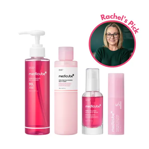 [NEW] [medicube X RachelCBee] The No-Filter Glow Set | Helps Protect Skin Barrier with PDRN | Korean Skincare | K-Beauty | PDRN for Glass Glow Skin