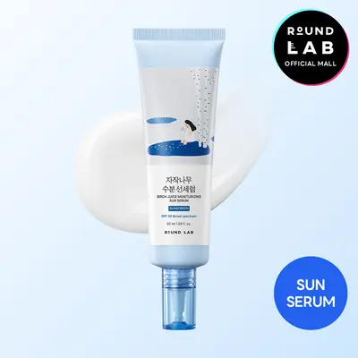 [Anti-aging SPF50] ROUND LAB Birch Juice Moisturizing Sun Serum 50ml