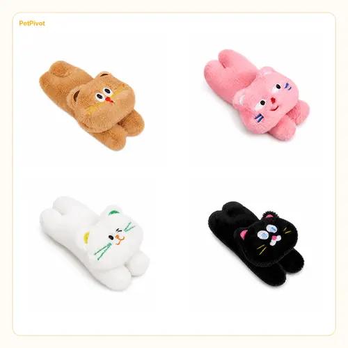 PetPivot Mini Cat Plush Gift, Random Shipping, Cute Small Cat Plush Doll for Cat Lovers, Doll with Select PetPivot Purchase,SohoChic
