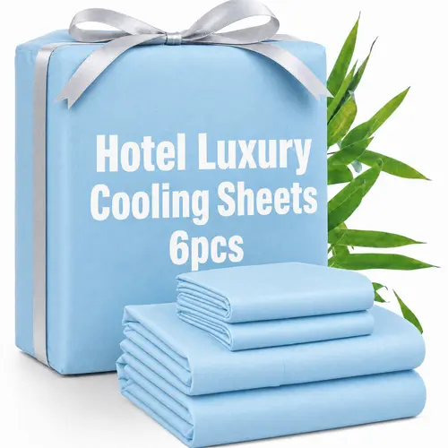 Cosybay 4/6pcs Sheets Set - Halloween Bed Sheets Set - Luxury Top Sheet Set (Twin & Twin xl & Full & Queen & King Size)- 1660TC Ultra Soft Sheet & Pillowcase Sets - 15" Deep Pockets, Fit for all mattress - Unmatched Comfort,#TikTokShopBackToSchool