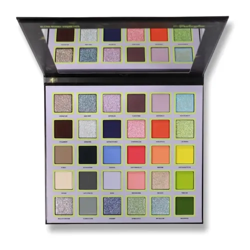 Psilocybin - Eye And Face Palette - 30 Whimsical Shades + Magnetic Pans