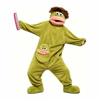 Msrlassn Oversized Funny Halloween Costume Women Adult Wearable Blanket Hoodie for Women Men, Soft Flannel Fleece Onesie Pajamas, Loose Wearable Pullover Loungewear, Ideal for Gifts Home Party Halloween, One Size Fit Womenswear