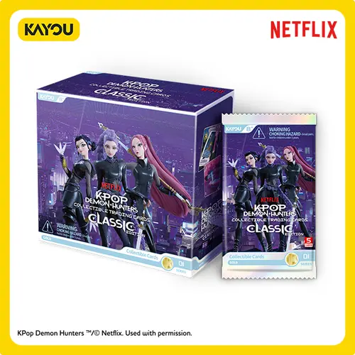 【Live Opening】- KPop Demon Hunters - Collectible Trading Cards - Classic Edition -001-NA Buy 2 Get 1 Free PR Card, Sealed Trading Card, Trade Card Box, Card Collectibles, Collectible Cards Set