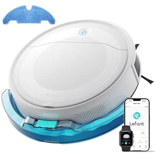 Lefant M310Ultra Cordless Robot Vacuum and Mop Home Cleaning System, 6000Pa Suction, LiDAR Navigation, Smart Anti-Collision Obstacle Avoidance, Auto Carpet Boost, Pet Hair Cleaner, Auto Recharge,sohochic