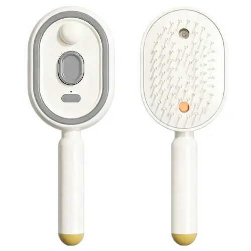 Electric Spray Air Cushion Massage Comb Self-Cleaning Anti-Tangle  Essential Oil Mist Hair Care Comb Anti-Static Volumizing Aromatherapy Comb