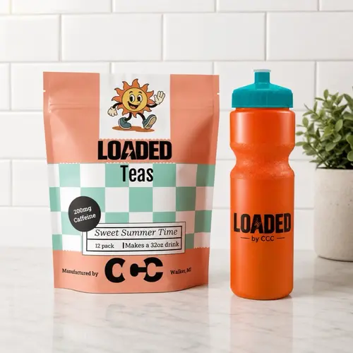 Sweet Summer Time 12 pack Loaded Tea Bundle | Mixed Flavors | Hydration Caffeinated Flavored Beverage Mix Packets | One the go | Summertime-Inspired Flavors
