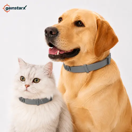 Gainstarx 1 pc Non-Customized Adjustable Dog Collar - Lightweight, Natural Essential Oil Blend, Fresh Scent, Insect Repellent, Adjustable Fit, Easy Fit for Daily Wear, Everyday Wear - For Large Dogs Over 18 lbs, Home & Outdoor Use
