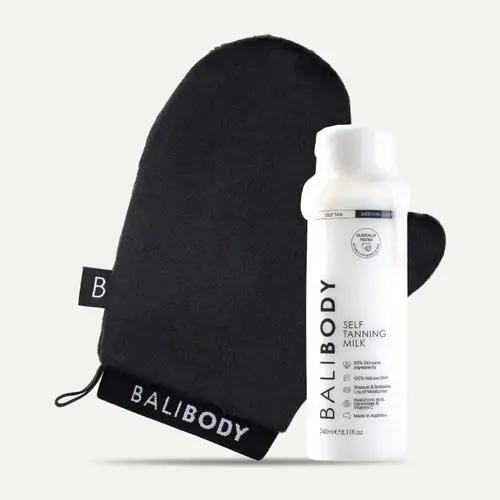 Self Tan Body Milk + Mitt Set