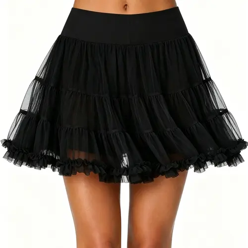 JOJOANS Tummy-Control Tennis Yoga Mini Skirt, High-Waisted Women's Yoga Pants, Golf Shorts, Mesh Double-Pocket Design, for Sports and Casual Wear