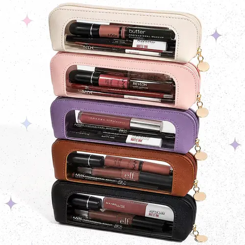 Combination storage bag,Portable Makeup Brush Bag,Zipper Storage Bag Organizer Pouch,Versatile Storage Stationery, Travel Storage Bag, Portable Cosmetic Storage Bag，Essential storage bag for fashionable girls,sohochic