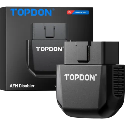 #Toolupgrade | TOPDON AFM/DFM Disabler No Tuning Required, OBD2 Plug & Play with NFC & LED, Fits Silverado Sierra Tahoe Suburban Yukon Escalade, AFM DFM Active Fuel Management Disabler
