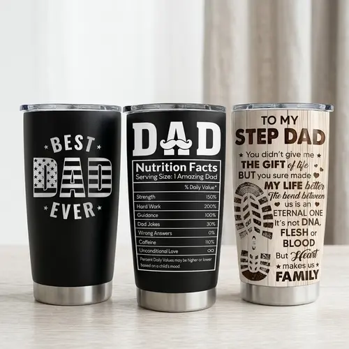 SANDJEST 20oz Vacuum Insulated Stainless Steel Vacuum Flask - Portable Coffee Travel Bottle with Lid, Kitchenware Drinkware Tumbler, Gift for Him (Father’s Day Option), Vacuumflask