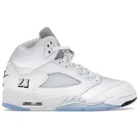 Jordan Men's 5 Retro White Metallic (2026) Shoes, from StockX