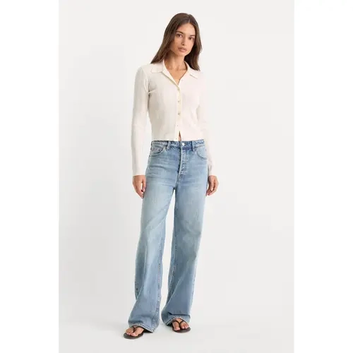 VINTAGE WIDE JEANS | INDIGO1242