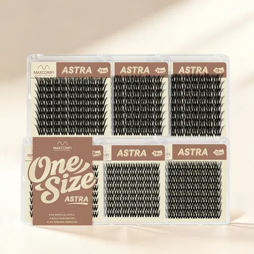 ASTRA One Size | Maxcomfi Lashes Clusters Length Lock  Eyelashes Makeup,  Cosmetic, Eyelash Extensions, Summer lashes