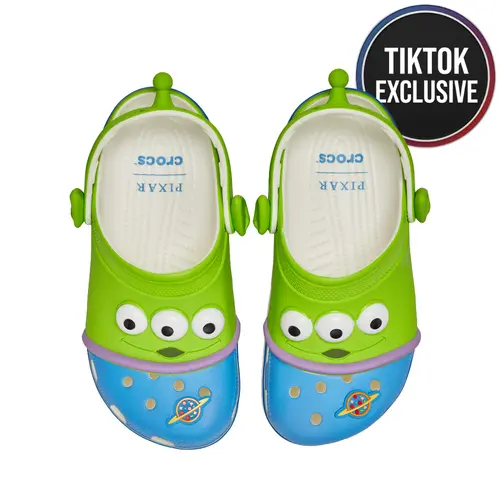 Crocs Kids' Disney and Pixar's Toy Story Classic Clogs, Buzz Lightyear, Sheriff Woody and Aliens Shoes