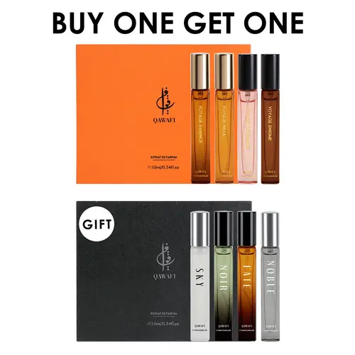 [BOGO] Women’s Perfume Luxe Discovery Set | Vanilla,Cocoa,Angelica & Bergamot | Extrait De Parfum 4x10ml | 8H+ Long Lasting | Date Night,Daily Wear & Party perfume for women