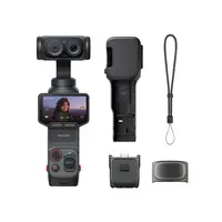 Insta360 Luna Ultra - 8K Vlogging Camera with Dual Leica Lenses, 12× Zoom, 1" Sensor, Detachable 2" Touchscreen, Triple AI Chip, Pocket Gimbal Camera for Vlog Photography, Digital Camera, Photo And Video Features Action Cameras